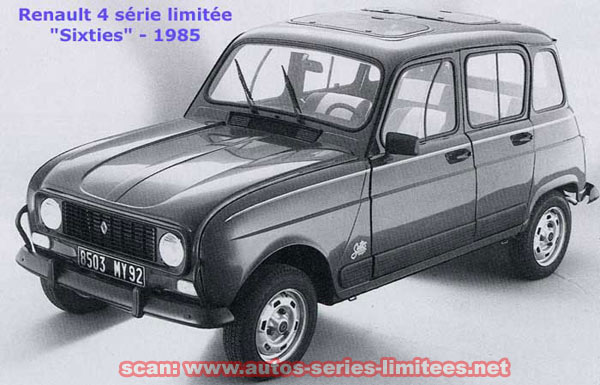 Les Renault séries spéciales.